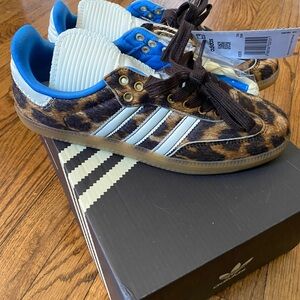 Leopard Wales Bonner adidas sneakers